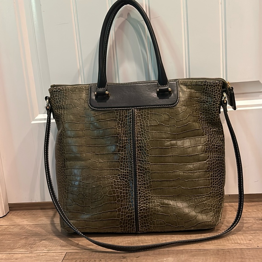 Iacucci Green Leather Purse